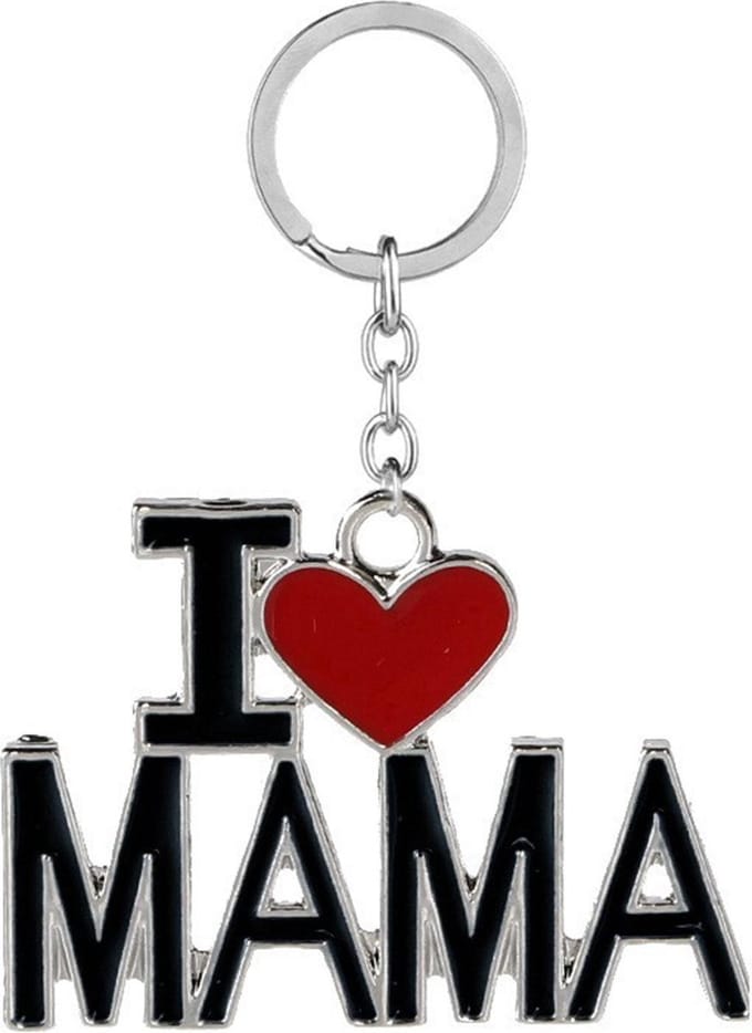 New Age Devi - I love Mama sleutelhanger - Een liefdevol cadeau voor Moederdag