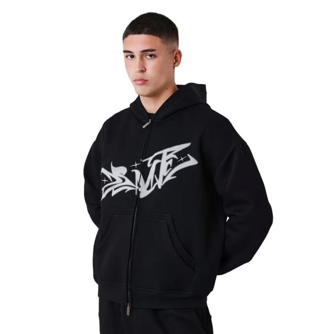 Sweatshirt met borduurtag Project X Paris