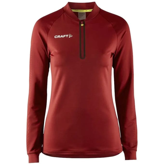 Sportshirt Dames met 1/2 rits Craft Extend