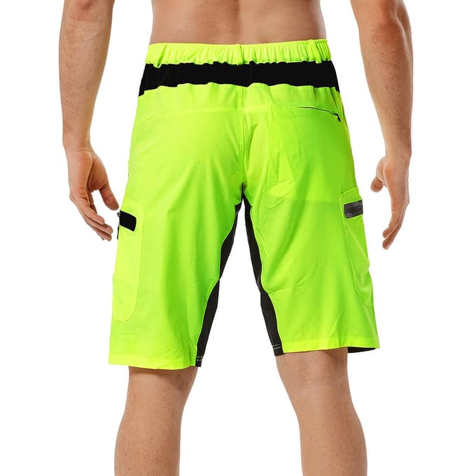 WOSAWE – short de cyclisme pour hommes, short décontracté, respirant, coupe ample, séchage rapide 3XL rose