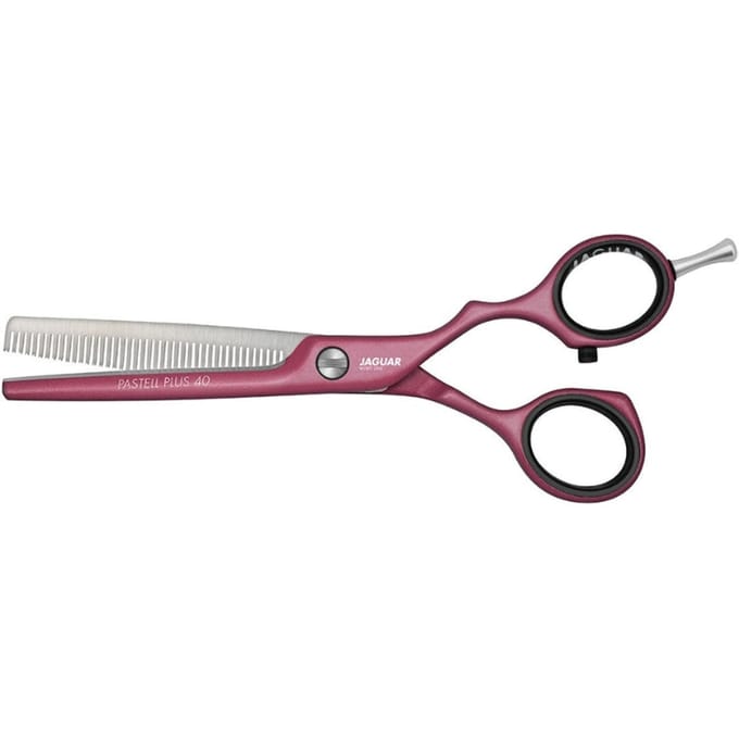 Jaguar Scissors White Line Pastell Plus Offset 40 5.0 Effileerschaar Item no.3053-10