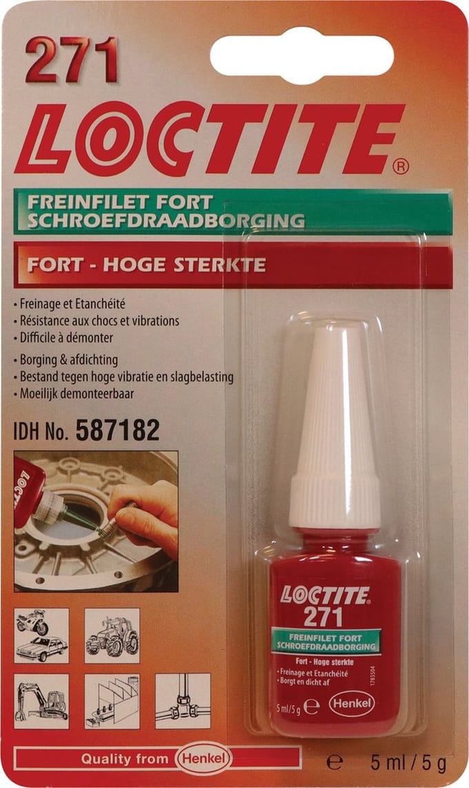 Loctite - 2701 -  Draadborging (blauw) - 5ml