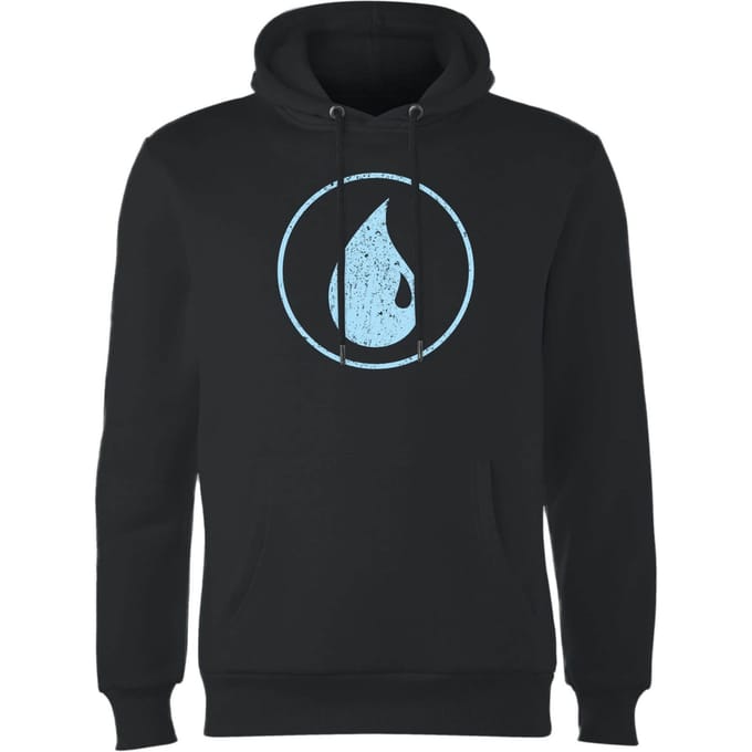 Magic the Gathering Blue Mana Hoodie - Zwart - L