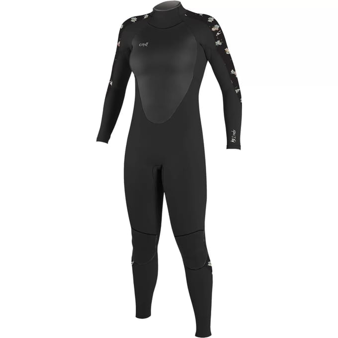 Dames wetsuit met volledige rits O'Neill Epic 5/4 Back
