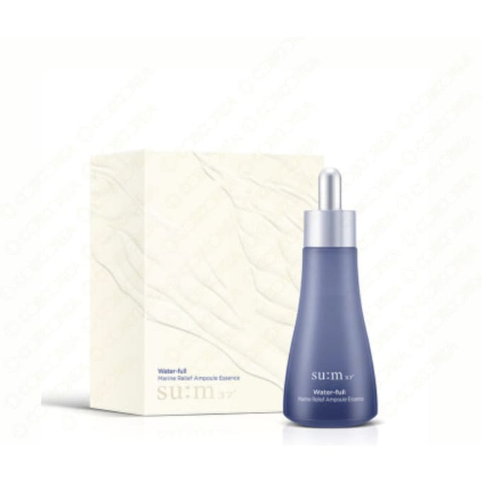 zo:m37 Water-full Marine Relief Ampoule Essence 50ml white
