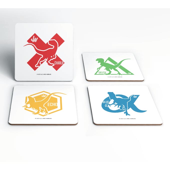 Jurassic World Raptors Coaster Set