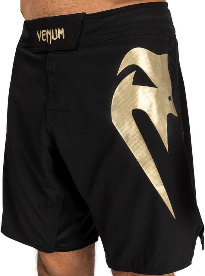 Venum Light 5.0 Fight Shorts - Black/Gold