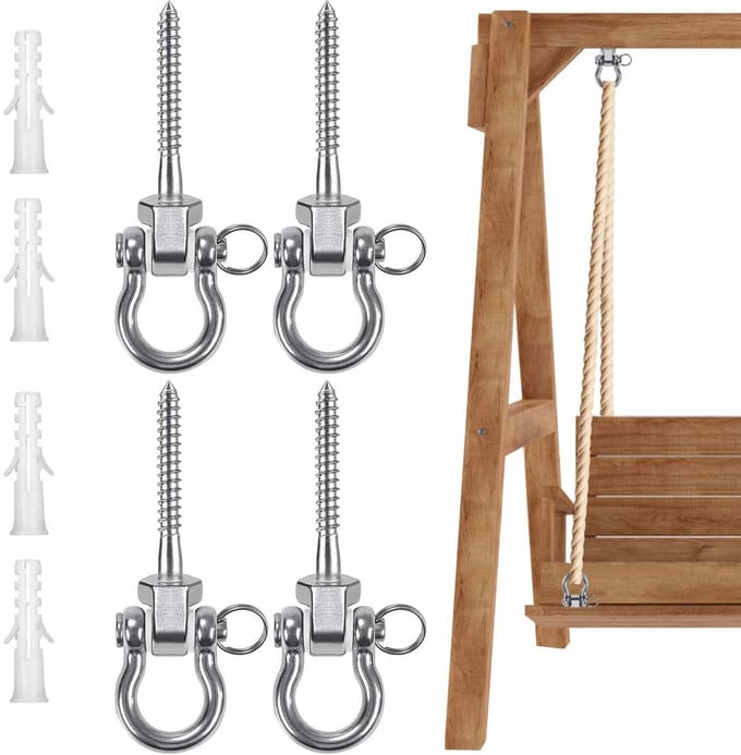 Dailygoody - Plafondhaken - Draaibare haken - Stevige