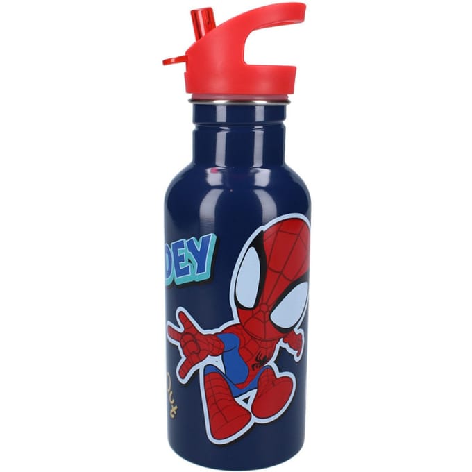Vadobag Spidey Drinkfles en Schoolbeker - Blauw - Stainless Steel - 500 ml