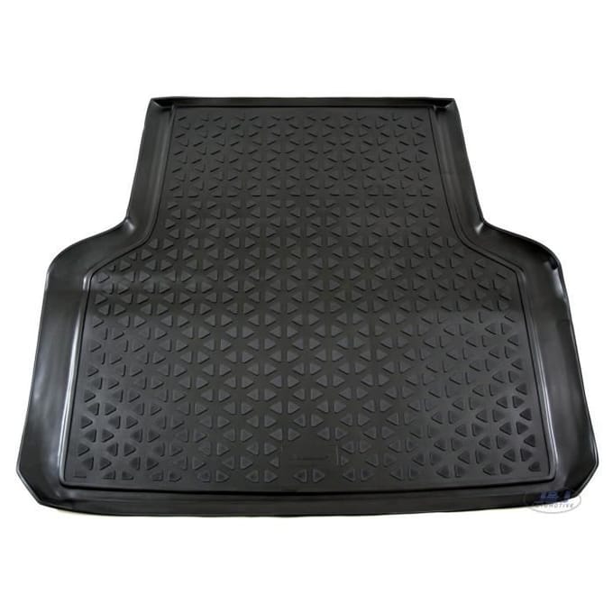 Tapis De Coffre - SCOUTT - Mitsubishi L-200 2005-2015 - Caoutchouc TPE - Antidérapant - Imperméable noir