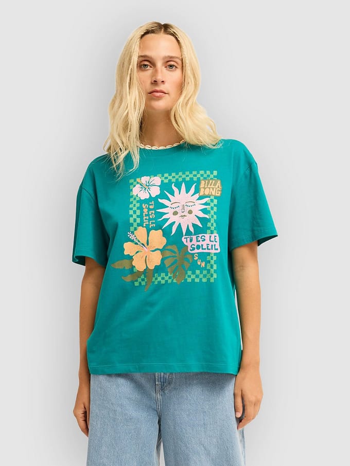 Billabong Aloha Vacation T-Shirt blauw