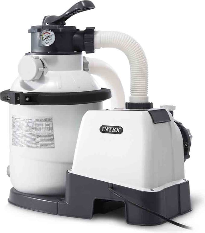 Intex Zandfilterpomp 4500 l/u – Krystal Clear met Hydro Aeration