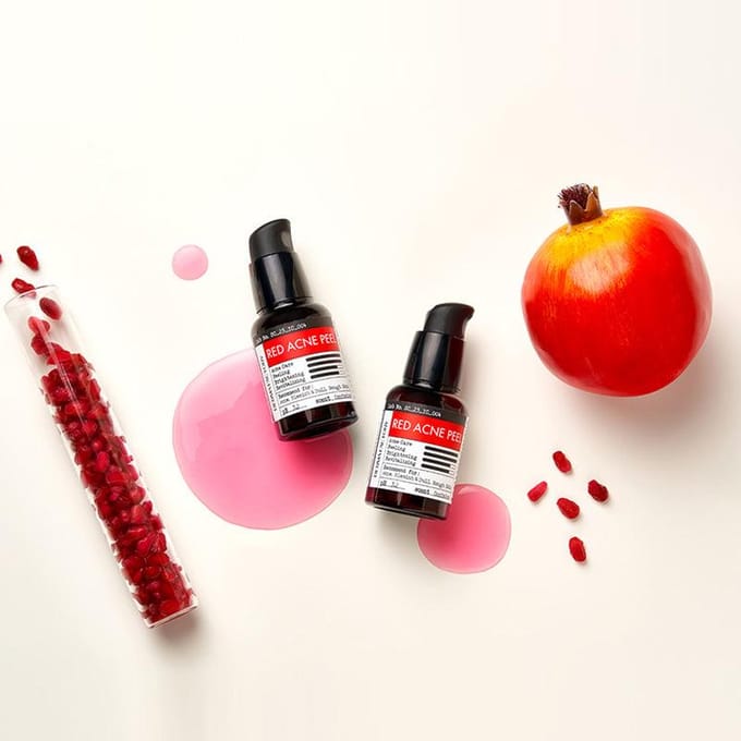 [DERMA FACTORY] Red Acne Peel 30ml black