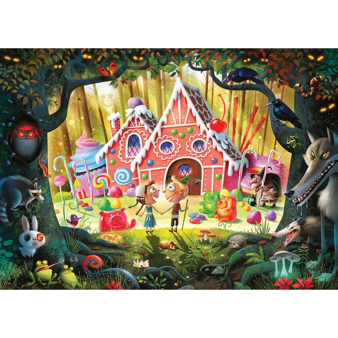Ravensburger puzzel Hans en Grietje pas op! - Legpuzzel - 1000 stukjes