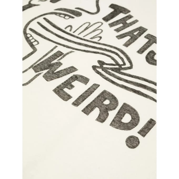 T-shirt Nudie Jeans Koffe Thats Weird