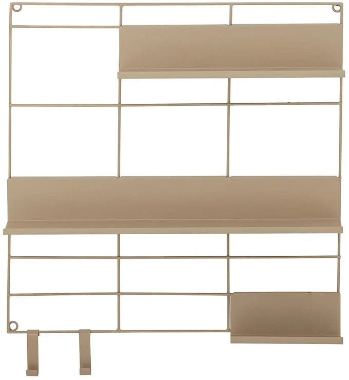 Bloomingville Wandrek metaal nature Osca 60cm
