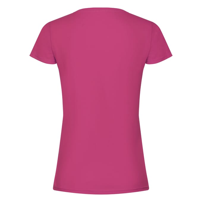 Fruit of the Loom Dames/Dames T-Shirt (Fuchsia)