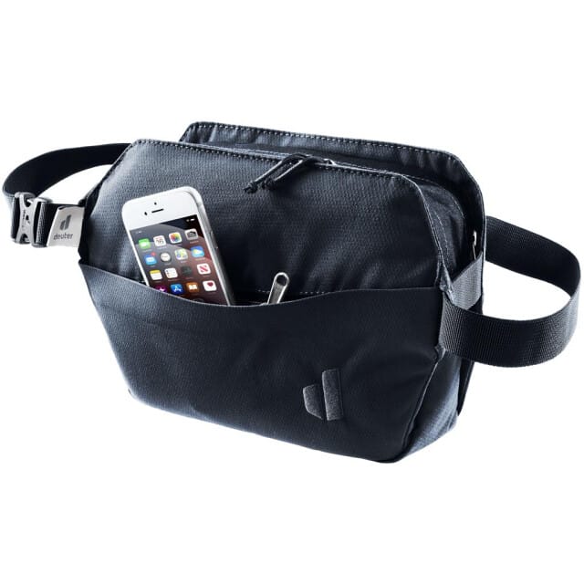 deuter Schoudertas Passway 2 Black Zwart