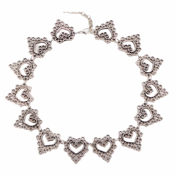 Hals ketting- Tibetaanslook - Charme Bijoux