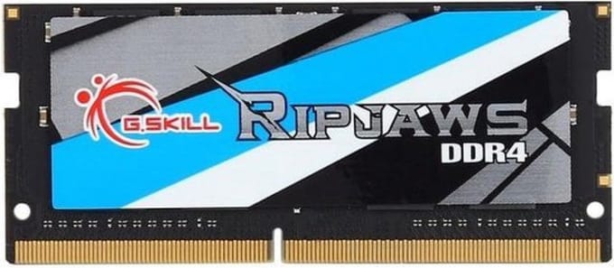 G.Skill Ripjaws SODIMM DDR4-2400 - 8GB - CL16 - Single Channel (1 pcs) - Intel XMP - Zwart