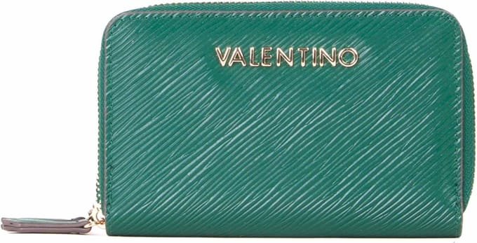 VALENTINO Portemonnee Posillipo Zip Around Wallet Bosco Groen