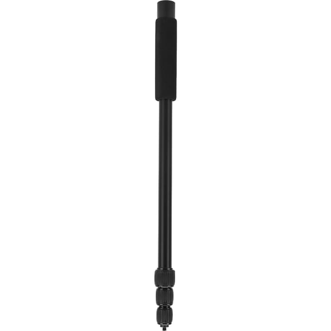 Bras de micro perche portable Poignée en mousse souple Opération facile Alliage d'aluminium Haute durabilité Bras d'extension de micro 4 Sections