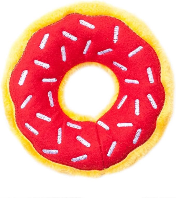 Hondenspeelgoed Donut Kerst - Leuk en Veilig Kauwspeelgoed