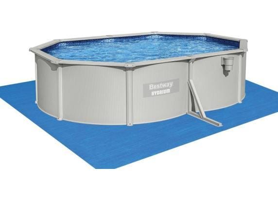 Bestway Opzetzwembad Hydrium Set Ovaal Met Zandfilterpomp Ø500x360x120cm