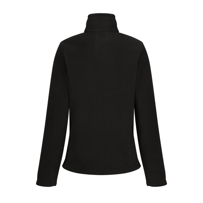 Regatta Dames/dames Full-Zip 210 Series Microfleece Jasje (Zwart)