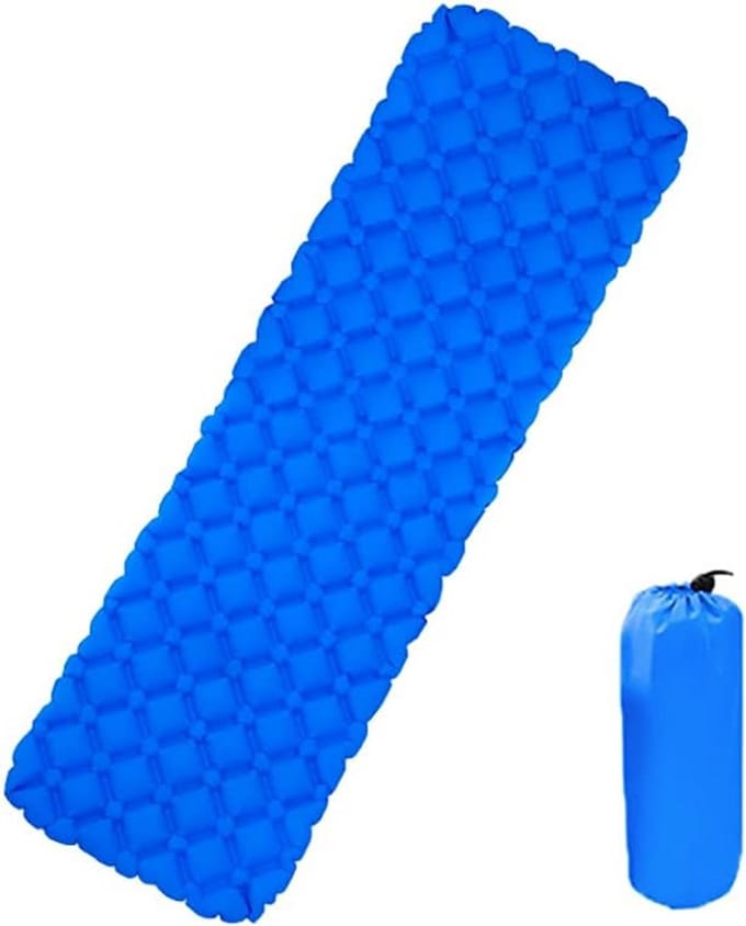 Lichtgewicht Slaapmat Opblaasbaar - Waterdicht Kampeermatras voor Backpacking en Reizen