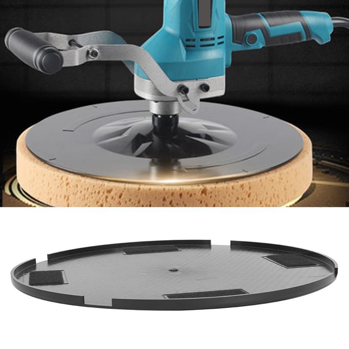 Cementmortel Troffel Harde Gladstrijkplaat Muur Gladmaakmachine Hard Plastic Wisser gray