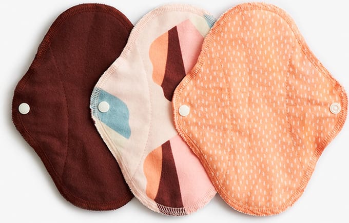 ImseVimse wasbaar inlegkruisjes - 3 stuks - Orange Sprinkle - Oranje mix