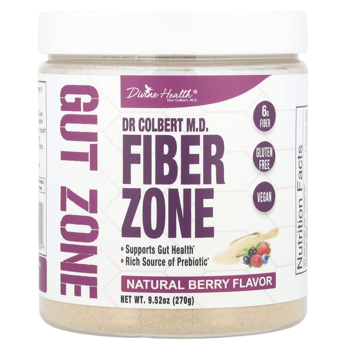 Santé Divine, Dr. FiberZone, Baie Naturelle, 9,52 oz (270g)