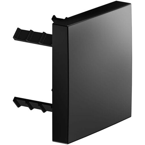 Keuco Black Selection cover plate for pipe interrupter, angular 59949370002