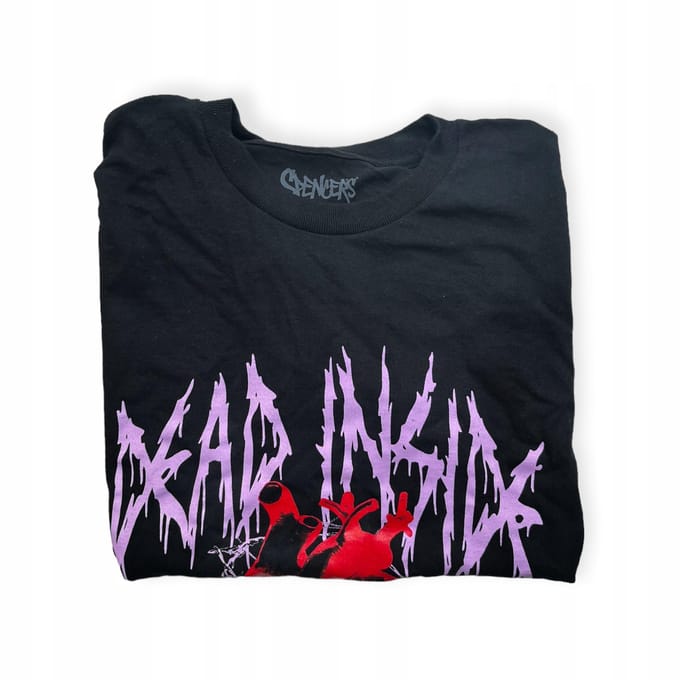 T-shirt homme col rond SPENCER'S imprimé L black