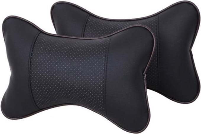 Nixnix® - Auto Hoofdkussen 2 stuks - Autovakantie - Nekkussen - 25cm