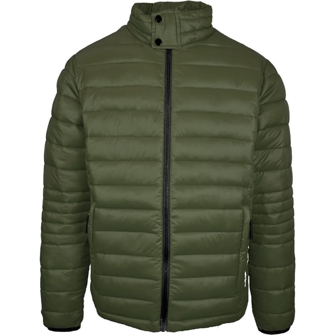 Plein Sport Plain Padded Green Jacket