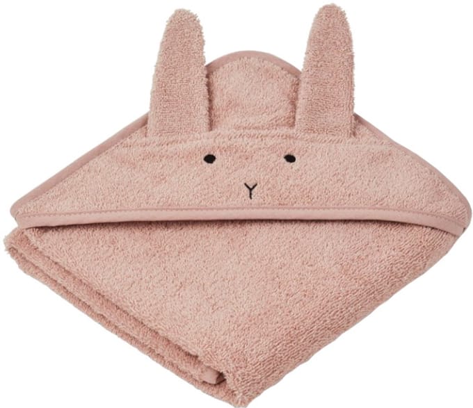 Liewood Albert Rabbit Badcape Rose