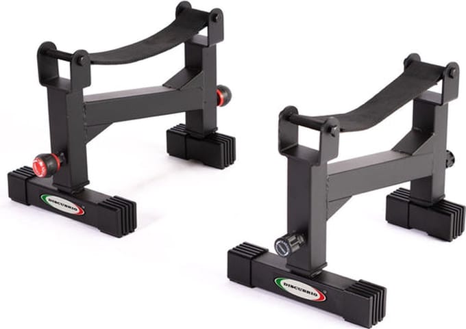 DISCUBRIO - Verstelbare Deadlift Rack - 2 stuks