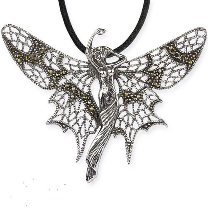Zilveren Gorgeous Elf hanger