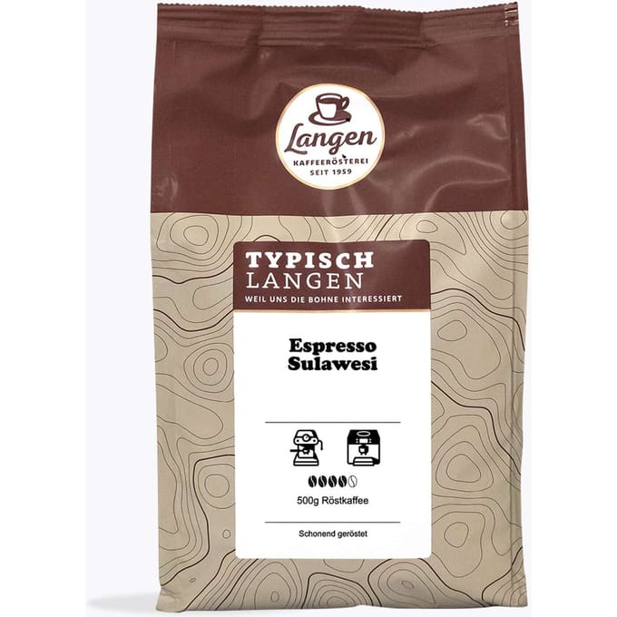 Langen Kaffee Espresso Sulawesi 500g