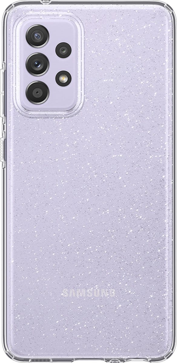 Spigen - Liquid Crystal Samsung Galaxy A72 Hoesje - Glitter/Transparant