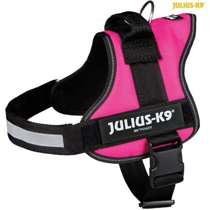 Julius K9 IDC Powertuig - Hondentuig - Maat 0 - M - Fuchsia