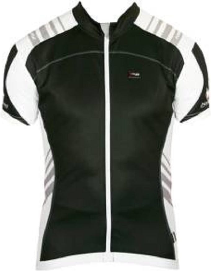 Nalini Artiglio fietsshirt heren korte mouwen Zwart/Wit - S