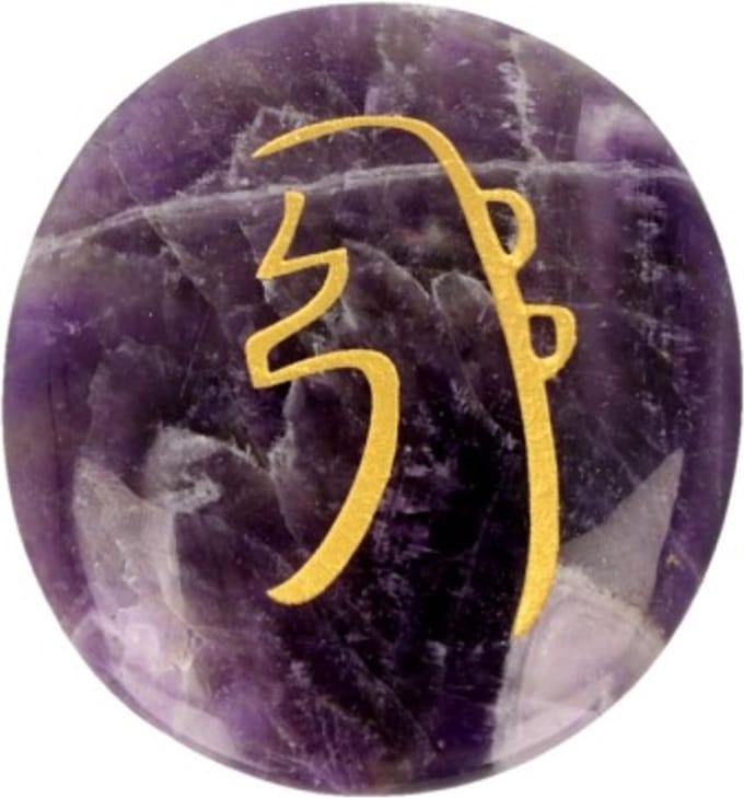 Amethist Sei-He-Ki Reiki steen