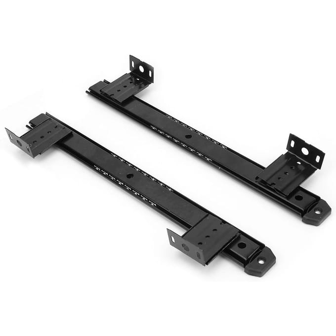 2 Stuks Verdikt Koudgewalst Staal Computerbureau Toetsenbord Schuifrail Beugel