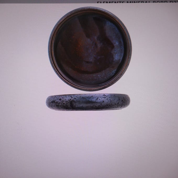 Elements Mineral Bord D27,8xh5cm