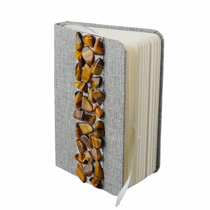 Notitieboekje Tijgeroog - 14 x 10 cm