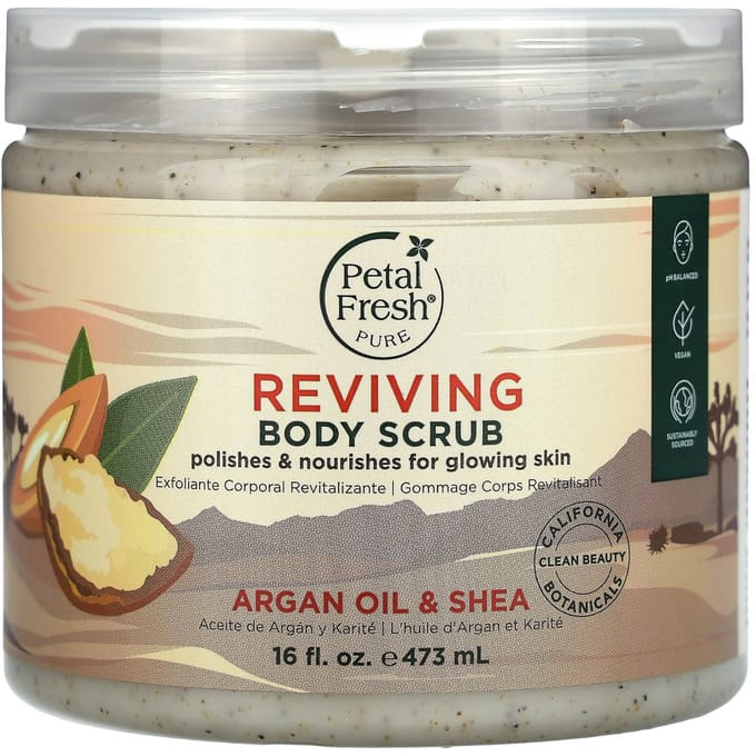 Petal Fresh Pure Argan Shea Body Scrub 473 ml