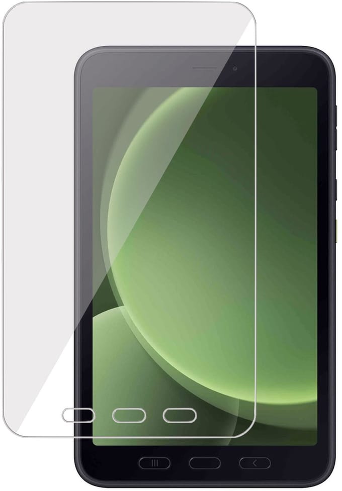 TechNow Screenprotector geschikt voor Samsung Galaxy Tab Active 5 Screenprotector - Gehard Glas - Rounded - Proteqt+